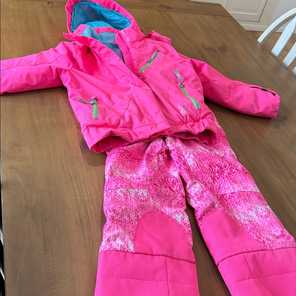 Spyder Kids Snow Bib Overalls and coat